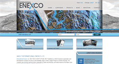 Desktop Screenshot of enexco.ca